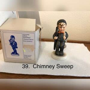 Ich bringe Gluck, kaminfeger chimney sweep vintage goebel Hummel 12 2/0